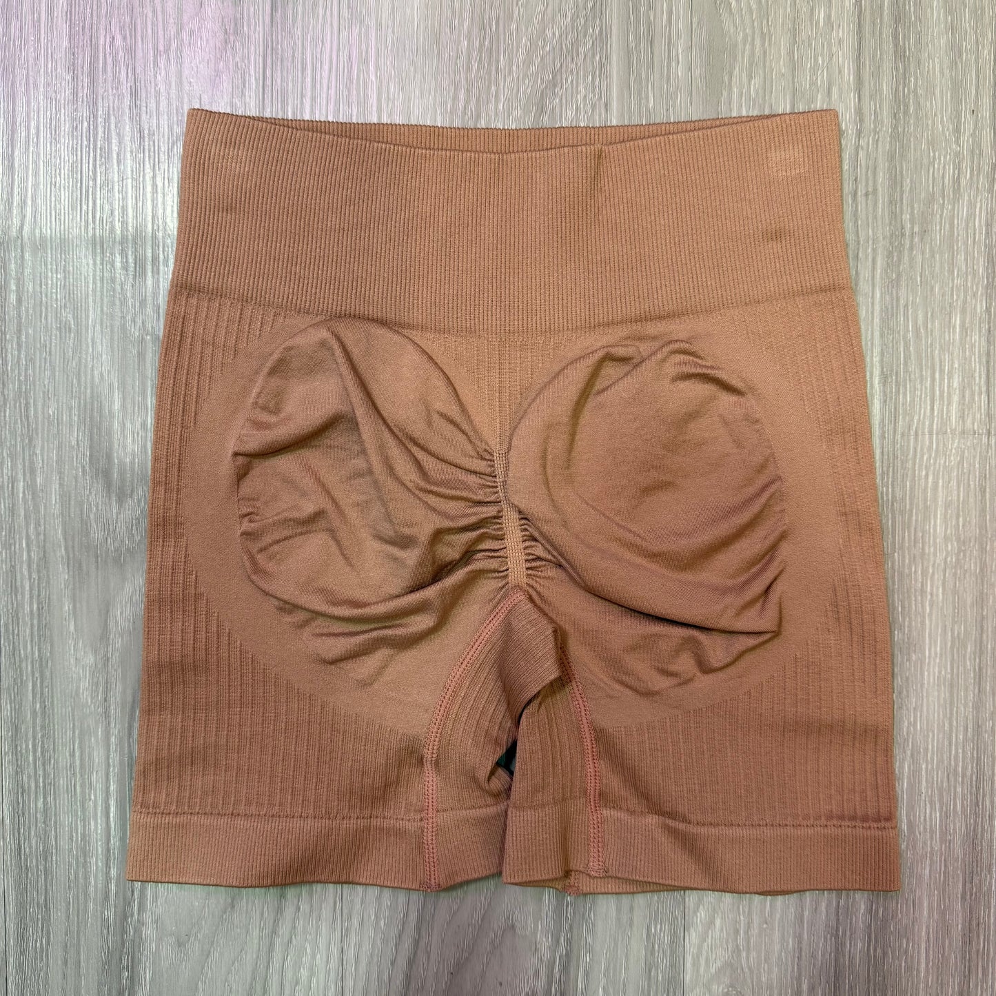 Short acanalado push up