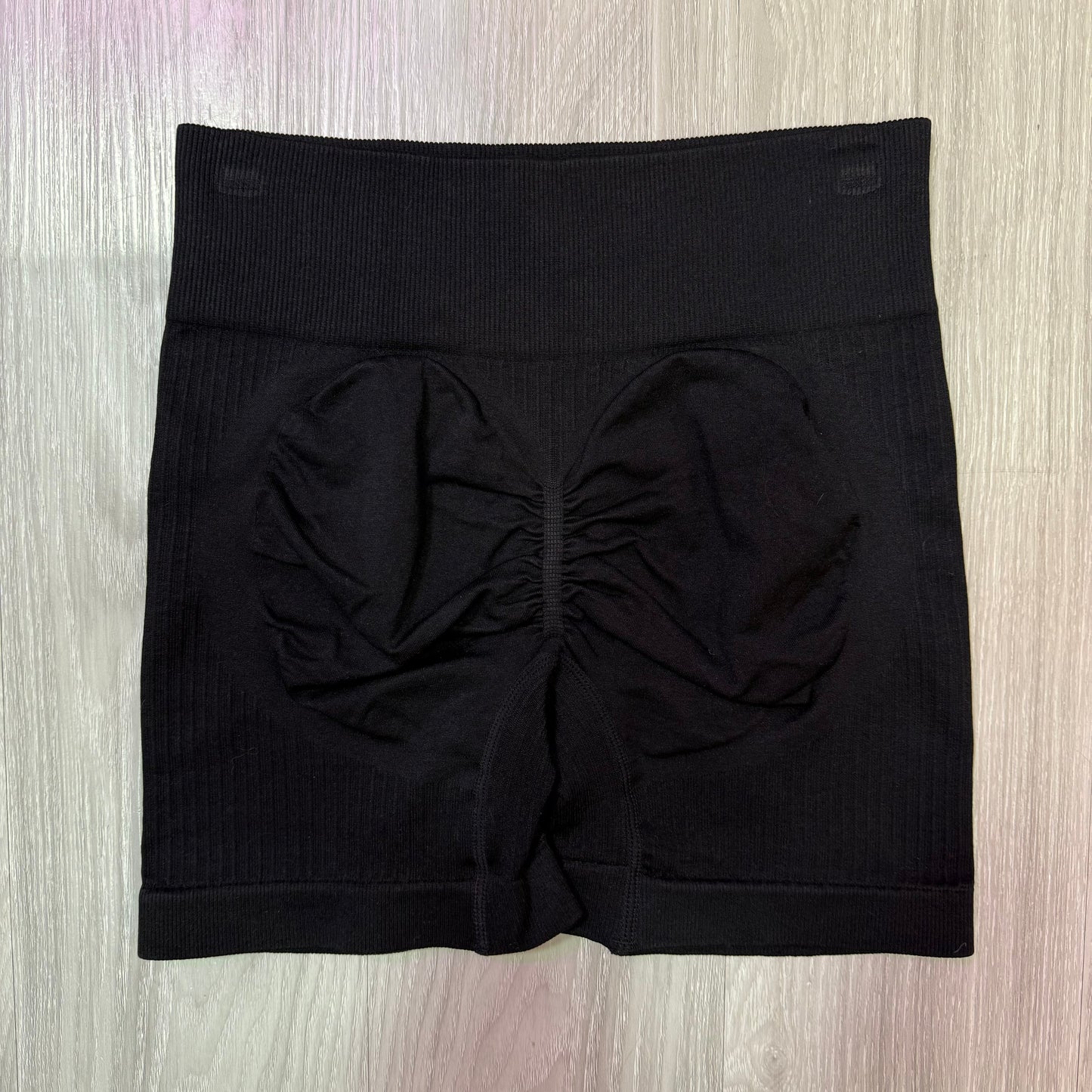Short acanalado push up