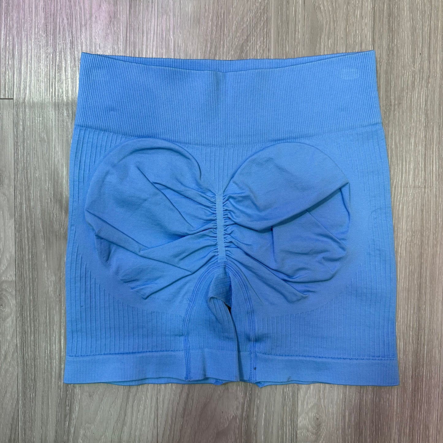 Short acanalado push up