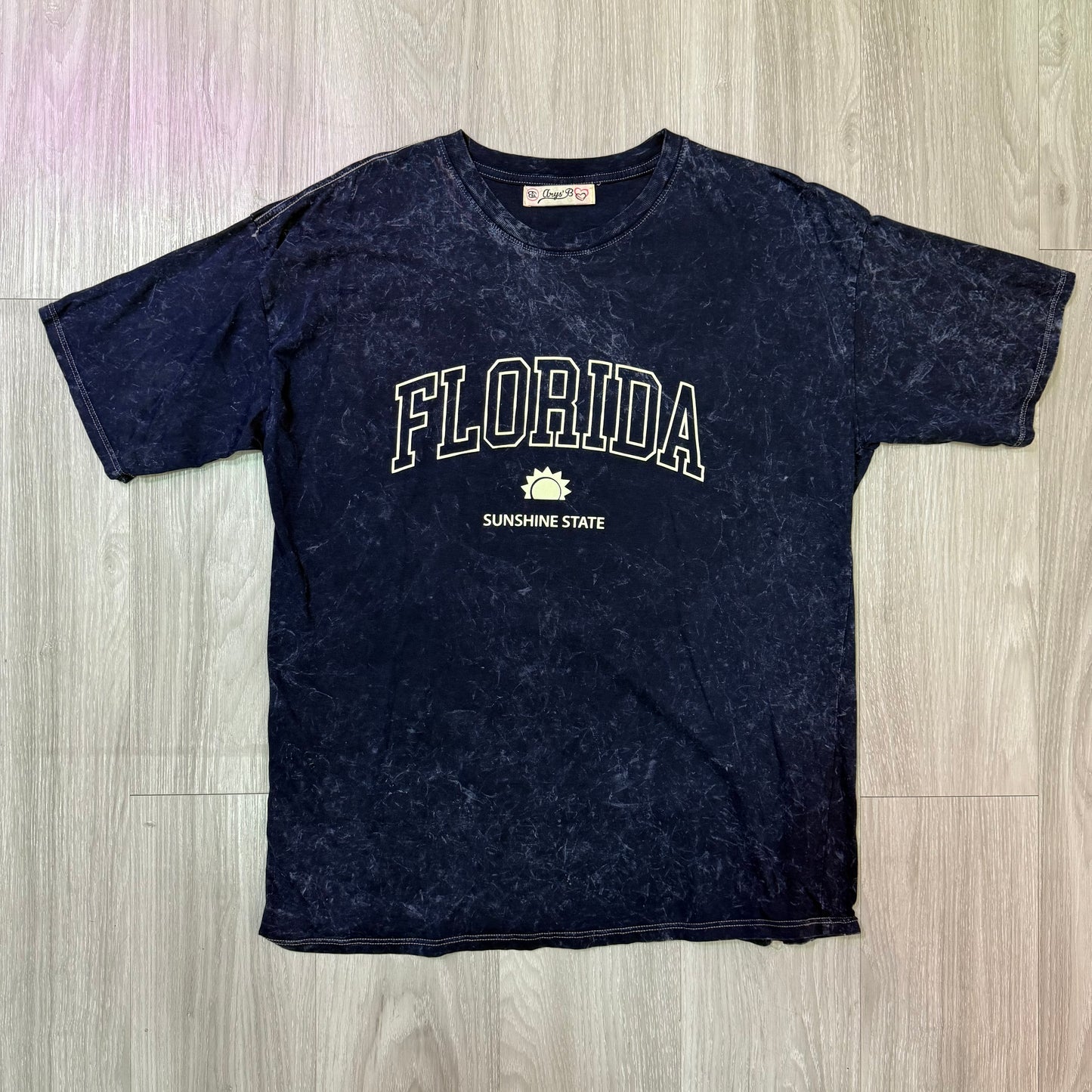 Polera florida oversized