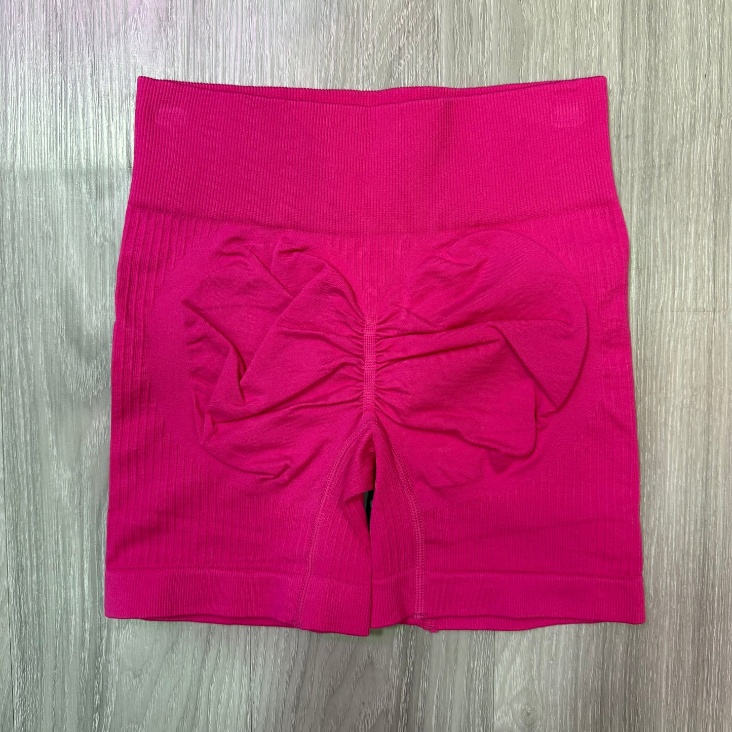 Short acanalado push up