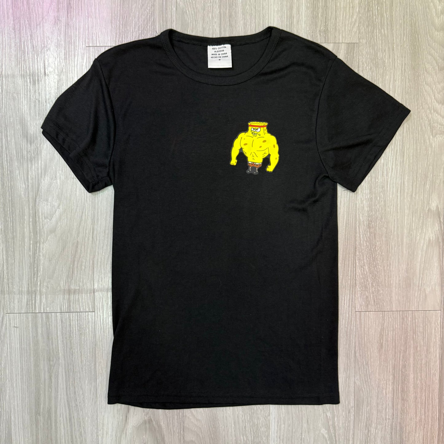 Polera animada ajustada