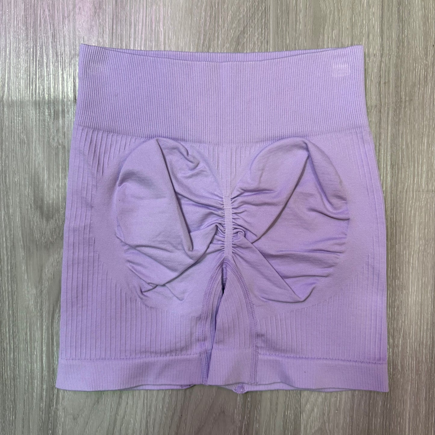 Short acanalado push up