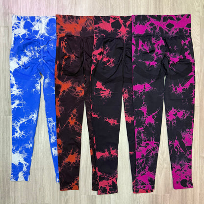 Calza push up tiedye Talla S