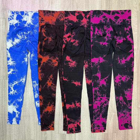 Calza push up tiedye Talla S