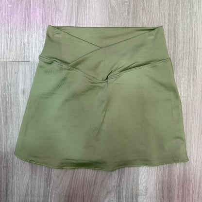 Falda short pretina cruzada