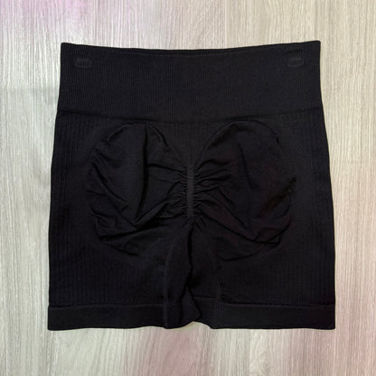 Short acanalado push up