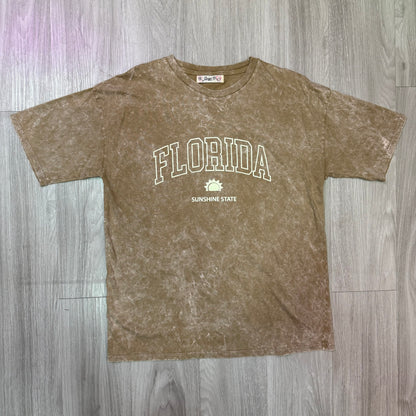 Polera florida oversized