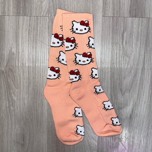 Calcetas largas hellow kitty