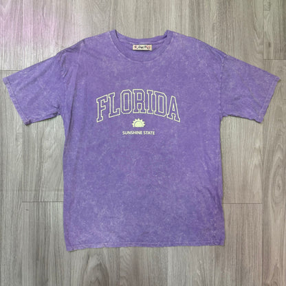 Polera florida oversized