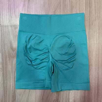 Short acanalado push up