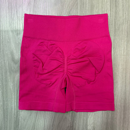 Short acanalado push up